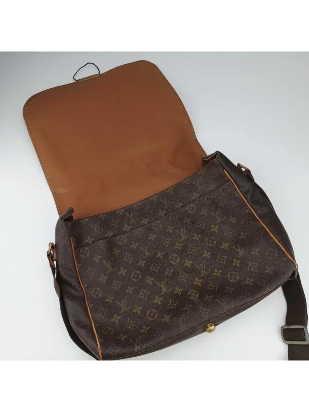 Louis Vuitton Aves Messenger Brown Monogram Canvas Leather